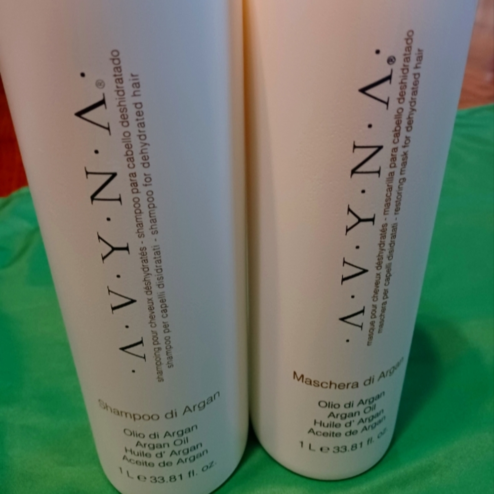 Shampoo Y Maschera De Argan Avyna 1L